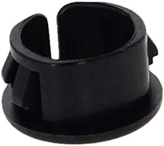 Bettomshin 25pcs Crna čahura 16mm / 0.63 Montaža Dia najlon u kablovskim crevima za čahure Gromet Protictors OSB-16 za kabelsku zvučnu