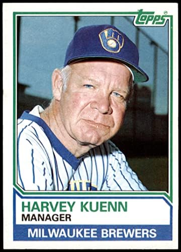 1983. TOPPS # 726 Harvey Kuenn Milwaukee Brewers NM pivara