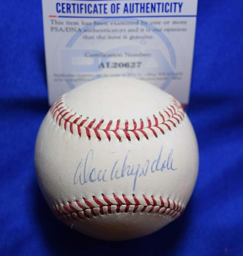 Don Drysdale Psa DNK Coa Autograph potpisan bejzbol