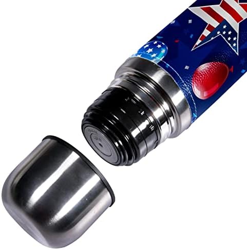 SDFSDFSD 17 oz Vakuum izolirane boce od nehrđajućeg čelika Sportska kavana Putna krigla tičma Prava koža zamotana BPA, Dan nezavisnosti