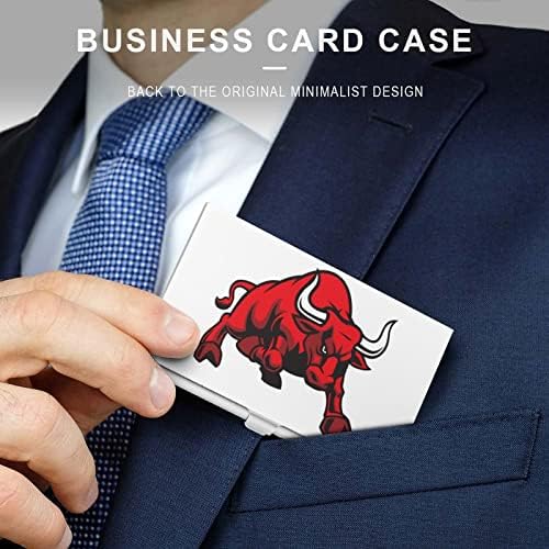 Angry bull business ID kartica držač Silm Case profesionalni Metal ime kartica Organizator džep