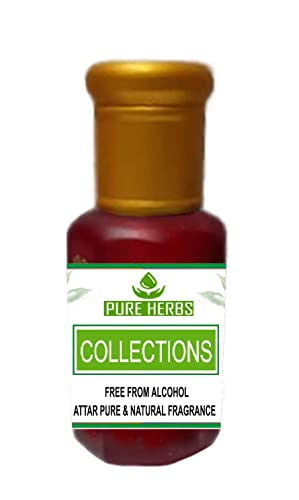 Pure herbs kolekcije ATTAR bez alkohola za Unisex, pogodan za prilike, stranke & svakodnevno koristi 5ml