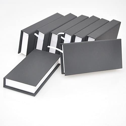 Pakovanje lažnih trepavica crna bijela kutija pravougaona kutija za trepavice Faux 25mm trepavice magnetna kutija za skladištenje