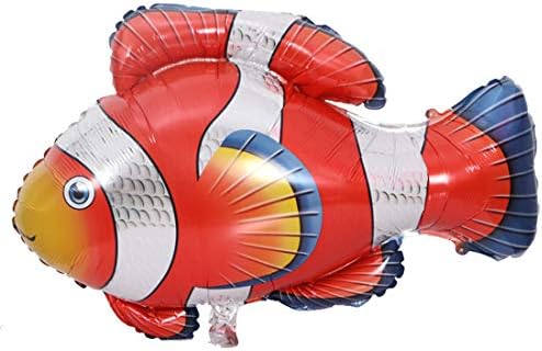 Mordew 2 kom. Ljetno vremenski stil Tropički riblji folija baloni za plažu Ljetna tropska tematska stranka Rođendanska zabava za bebe
