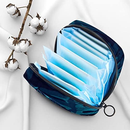 Tamnozelene kesice za sanitarnu ubrusu, torba za menstruaciju za teen djevojke Držač za sestrinstvo Prijenosni ženski period menstruacije