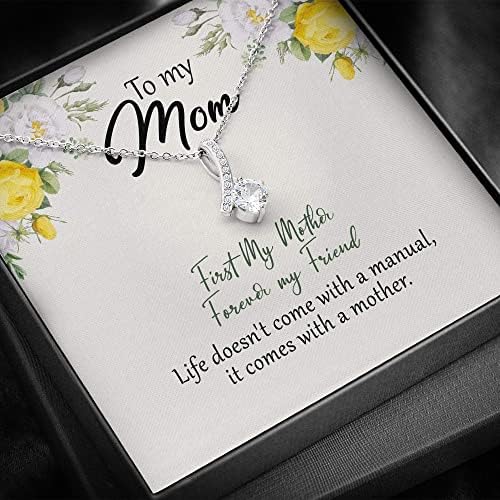 Nakit za poruke, ručno rađena ogrlica - Ogrlica pokloni za mamu baku bonus mama - ogrlica za mamu - AB BV806 - Ogrlica nakita s poklon