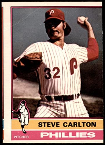 1976 Redovna bajzbol karta355 Steve Carlton iz Filadelfije Phillies Grupa dobro