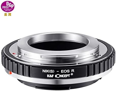 K & F Concept Mount Adapter ADAPTER NIK-EOS R Ručni fokus Kompatibilan je s Nikon objektivom u Canon EOS R Mount Camera