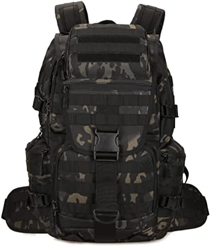 KXBunqd 50L Vojni taktički ruksak Pješačenje Vodootporni ruksak Velika vojna paket Army 3-dnevna jurišna paket molle torba rucksack