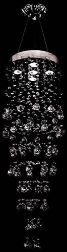 Klasična rasvjeta 16010 CH CP H Andromeda, Crystal, luster, 16 x 16 x 43 , hrom