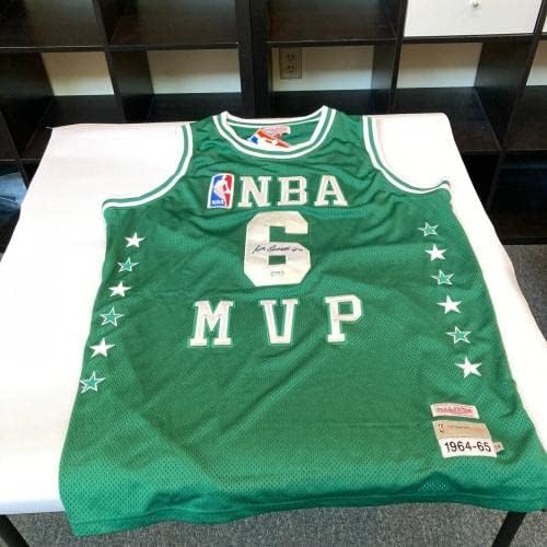 Bill Russell potpisao mitchell & ness 1964-65 MVP Boston Celtics dres PSA DNK - autogramirani NBA dresovi