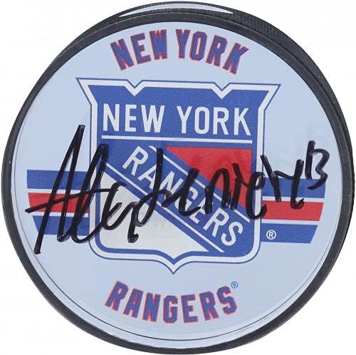 Alexis Lafreniere New York Rangers sa autogramom akrilnog hokejaškog Paka-gornja paluba-Autogramirani NHL Pakovi