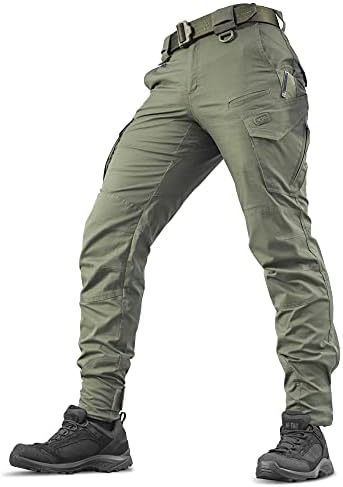 Agresor Flex-taktičke pantalone-muški pamuk sa džepovima za teret