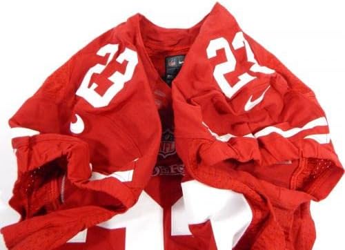 2015 San Francisco 49ers Reggie Bush # 23 Igra Izdana crvena dressey 40 DP35639 - Neintred NFL igra rabljeni dresovi