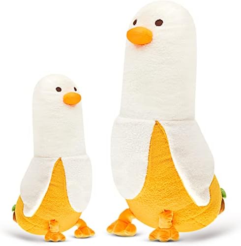 2 kom banana patka plišane igračke banana patke punjene životinje Kawaii plišani slatki plushie veliki mekani zagrljaj plišani jastuci