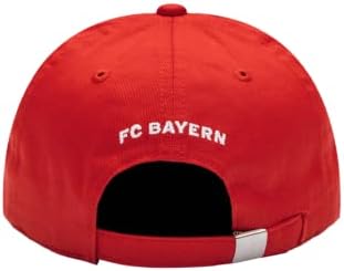 Fan Ink Bayern Minhen 'Casuals' Podesivi Klasični Stil Fudbalski Šešir / Kapa Crvena