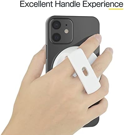 EMPOOWWI futrola za magsafe punjač, ​​ručni zahvat za iPhone 13/12 / mini / pro / pro max, magsafe punjač silikonski zaštitni poklopac,