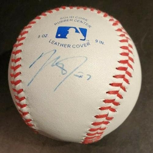 Mike pastrmka potpisan bejzbol JSA Autentičan loa vintage rano rookie potpis - autogramirani bejzbol
