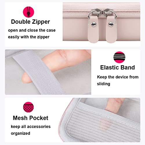 Elonbo torbica za Niimbot D11 proizvođač etiketa, D11 Prijenosni Bluetooth ručni držač štampača naljepnica, dodatni mrežasti džep
