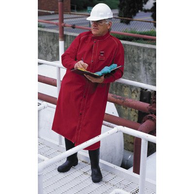 Ansell 66-660 Sawyer-Tower CPC poliesterska Trilaminatna jakna, 30 dužina, velika, crvena