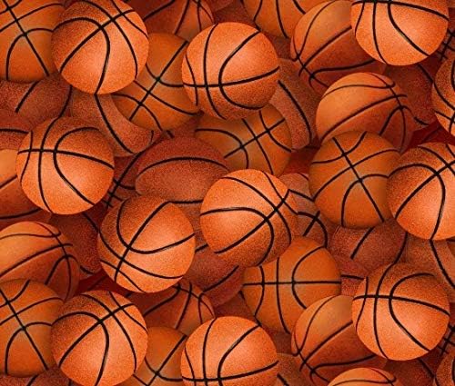 Elizabetin Studio košarkaške lopte tkanina za jorgan narandžasti stil 221