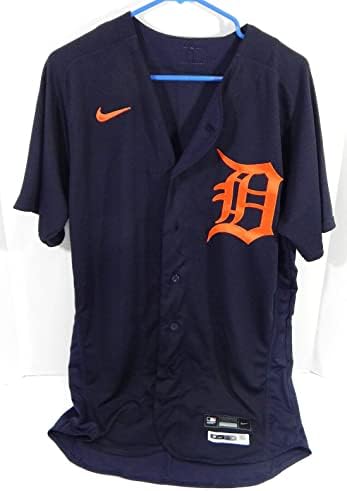 2020 Detroit Tigers Blank Game Izdana mornarska dres Spring Obuka 42 DP38286 - Igra Polovni MLB dresovi