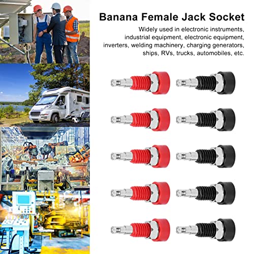 2mm banana ženska utičnica ABS mesing banana utikač multimetar za vezni test za vezanje za industrijsku opremu