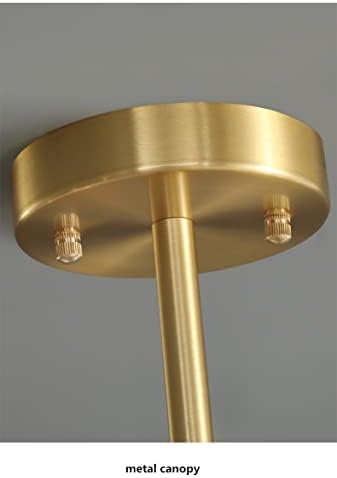 Liruxun dnevni boravak Luster Gold Metal E14 LED luster za osvjetljenje osvjetljenja viseći privjesak privjesak svjetlo za osvjetljenje