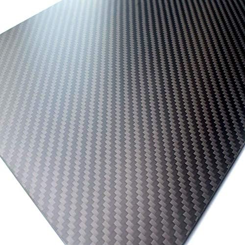 BAIWANLIN ploča od karbonskih vlakana tkati laminat visoke tvrdoće keper mat,200mm×400mmm1mm1.5mm2mm2.5mm3mm3.5mm4mm5mm,1mm*200mm*400mm