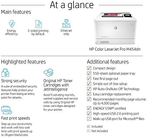 HP M454dn + Crni Toner