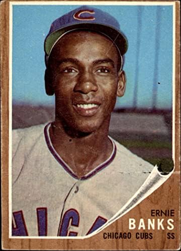 1962 TOPPS # 25 Ernie banke Chicago Cubs Dobre mladunce