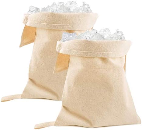 Lewis torba platnena torba s drobljenom vrećicom za punjenje platna za višekratnu platnu za drobljeni ledeni led