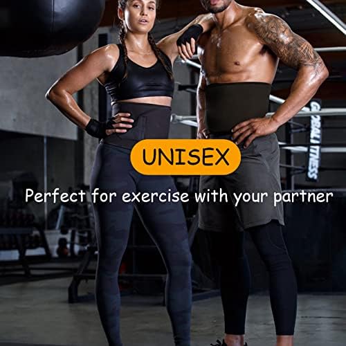SDKSEOM znoj struka trimer trener pojas za žene & amp ;muškarci Vježba stomak Wrap tijelo Shaper za pojačano znojenje Plus Size