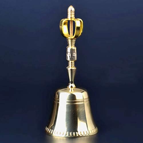 Bestsporble Retro Decor Božićna ručna zvona Vintage Santa Bell Metal učiteljica Bell Loud Call Bell Wedding Bell Alarm za Xmas Party