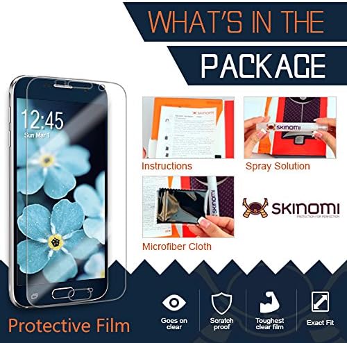 Skinomi zaštitnik ekrana kompatibilan sa Garmin Fenix 5 Clear TechSkin TPU HD filmom protiv mjehurića