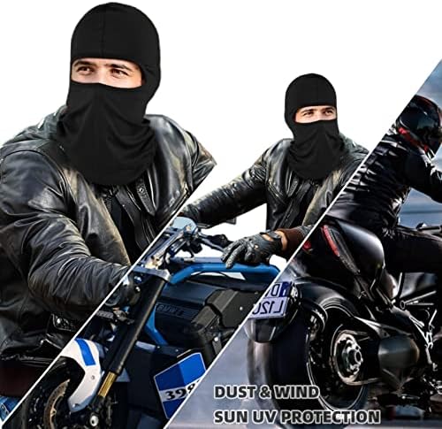 Balaclava maske za lice skijaška maska: 6 paketa prekrivača za cijelo lice motocikl vanjski zaštitni šal Pooh Shiesty maska za muškarce