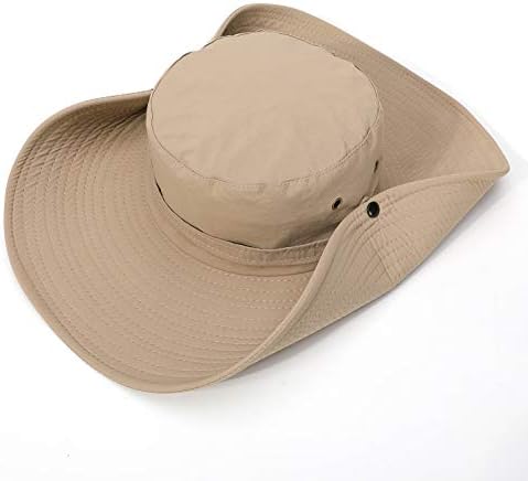 Široki rub za zaštitu od sunca na otvorenom Unisex Ventilirani šeširi za planinarsko plažu Ribolov Safari Garden Band dvorište Radno
