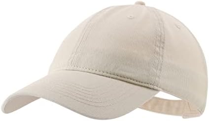 Početna preferirajte Muški ženski šešir za sunce UPF50+ Podesiva pamučna oprana bejzbol kapa