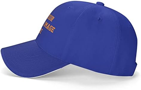 Prilagođeni šešir personalizirajte Dodajte svoj tekst logotip ili slike prilagođenih bejzbol kape za muškarce za muškarce i žene