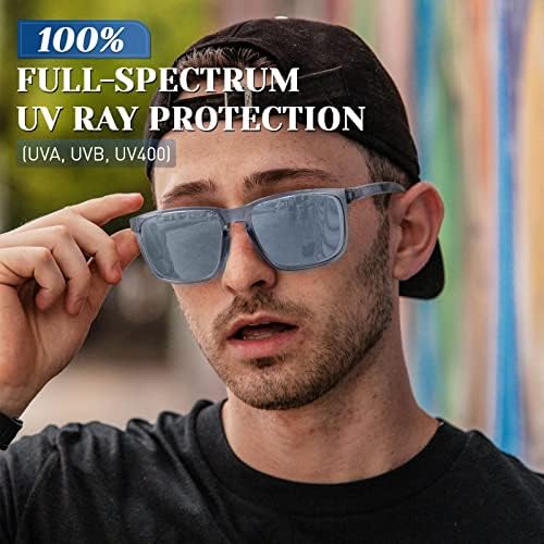 Extremus Fitz Roy polarizirane naočare za sunce, Lifestyle Ultra-Grip, UV zaštita Ultra lagani Evonik TR90 okviri, naočare za