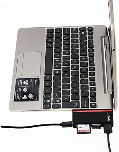 Navitech 2 u 1 laptop/Tablet USB 3.0/2.0 Hub Adapter/Micro USB ulaz sa SD / Micro SD čitačem kartica kompatibilnim sa Samsung Galaxy
