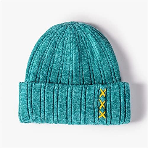 Manhong vanjski pleteni zimski šešir vunene casual unisex zgušnjavati stolad modne hat bejzbol kape ljetna koliba