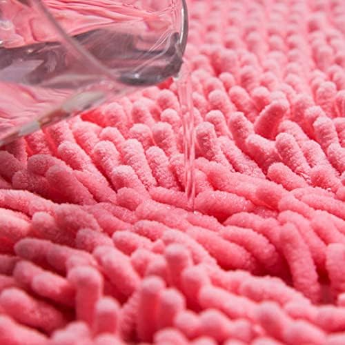 Jaijy Pink u obliku srca u obliku srca meko upijajući plišani plišani mikrofiber u kupaonici neklizajući stroj za pranje rublja za