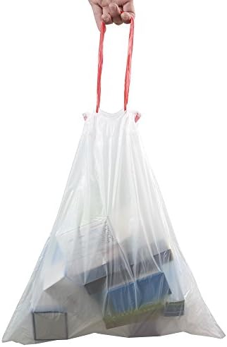 Torbe za smeće Doryh 5 galona, ​​bijele vrećice za smeće, 120 tačaka