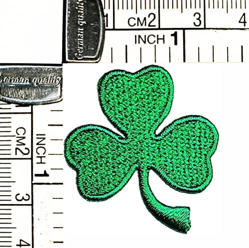 Kleenplus Mini zeleni list djeteline Irski modni Patch naljepnica Craft zakrpe DIY aplikacija vezeni šije željezo na Patch amblem