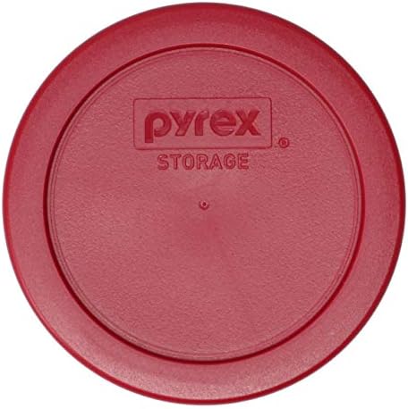 Pyrex 7200-PC Sangria crveni plastični poklopac za skladištenje hrane, proizveden u SAD-4 Pakovanje
