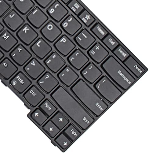 ANTWELON Zamjena Laptop tastatura za Lenovo ThinkPad E470 E470C E475, sa ramom & nbsp; pokazivač ne pozadinsko osvjetljenje SAD raspored