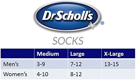 Muškarci dr. Scholl-a preko tečajnog čarapa za kompresiju tele