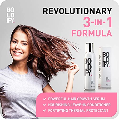 Vlakna za kosu + sprej za zgušnjavanje + Serum za zgušnjavanje: Boldify Nourish & amp; Conced Bundle