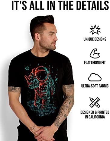 U am Vrhunski grafički tees muškarci - cool dizajnerski majice za momke s - 4xl